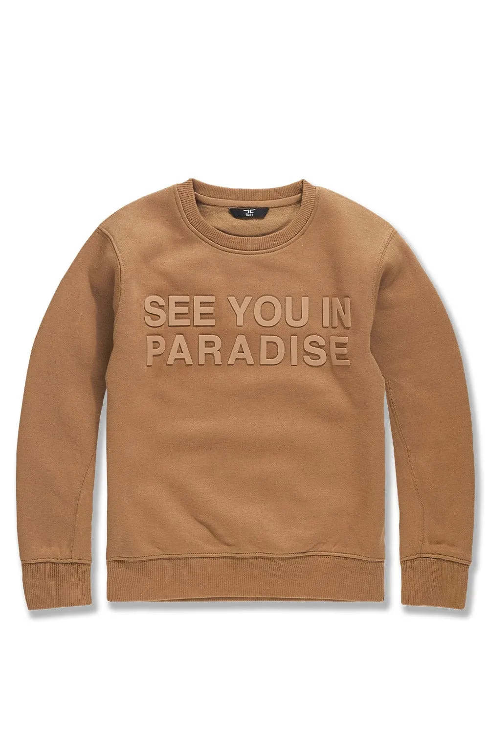 Kids Paradise Tonal Crewneck Sweatshirt