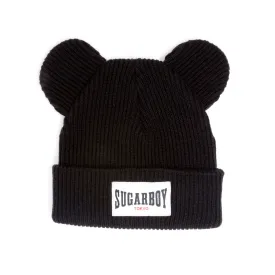 【KIDS】SUGAR BOY "MOUSE" BEANIE (BLACK)