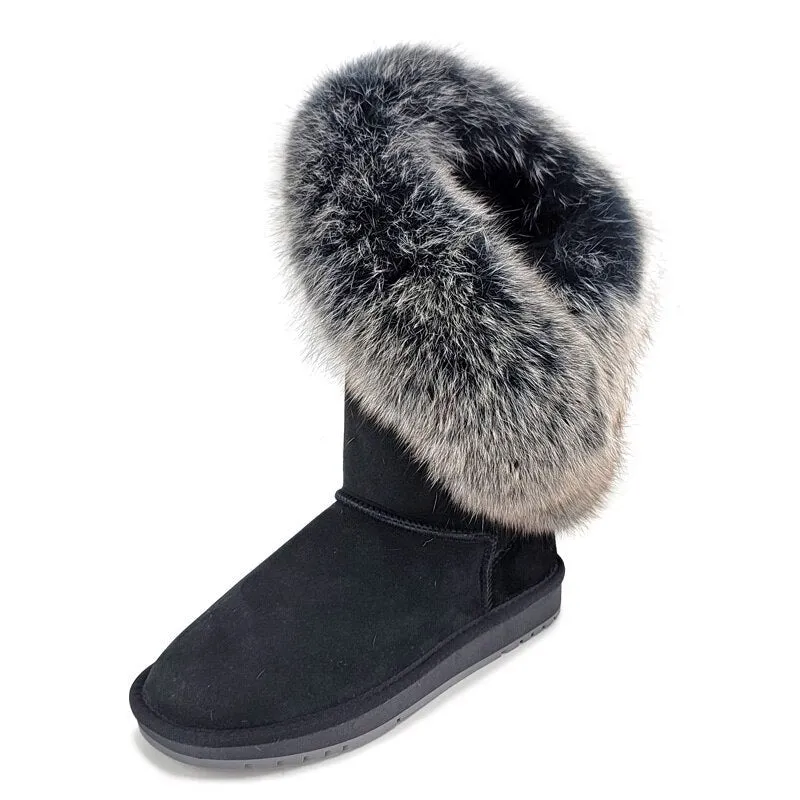 Knee High Fashion Winter Snow Boots