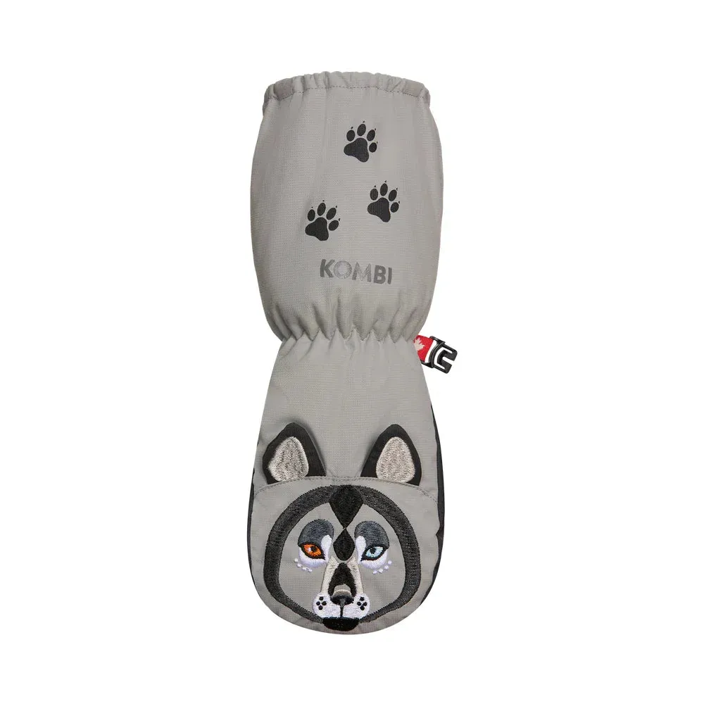 Kombi Childrens Cory the Husky Animal Family Mitt