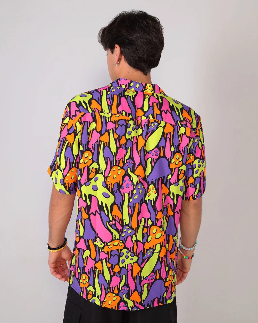 Kool Shrooms Men's Camp Shirt
