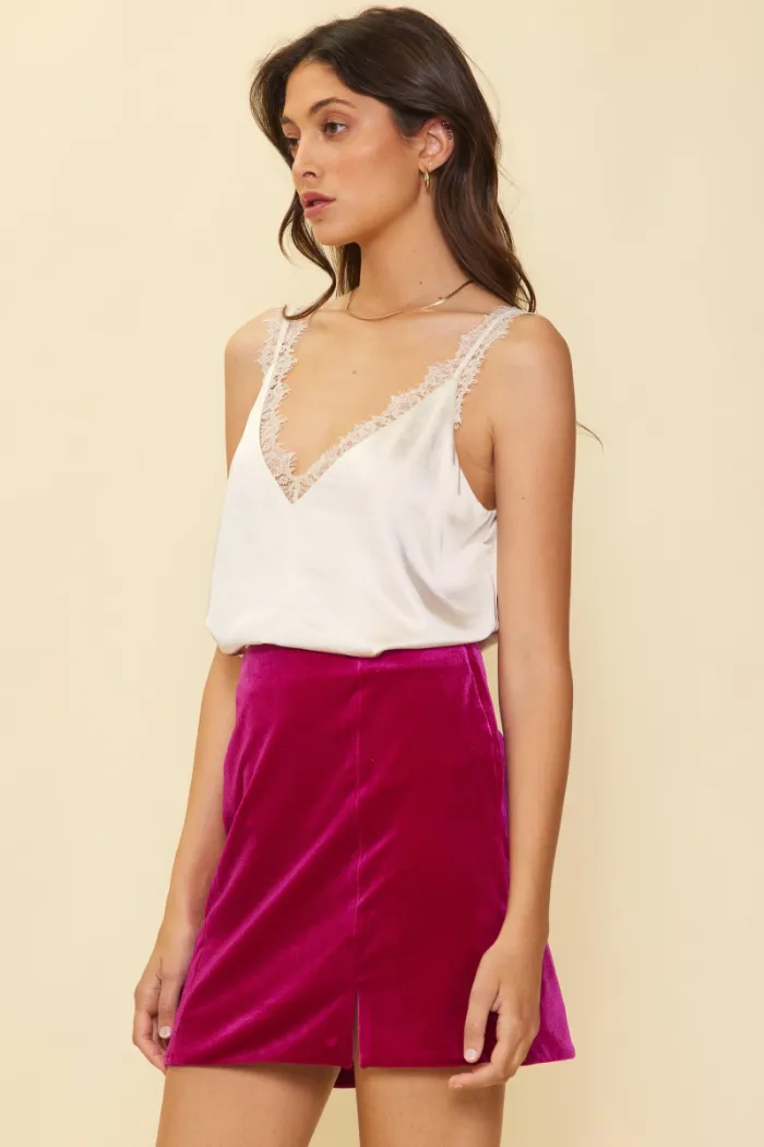 Lace Trim Cami