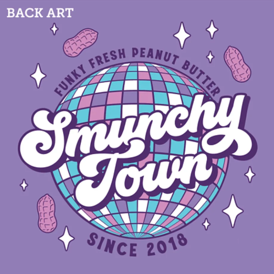 Lavender Smunchy Town T-Shirt