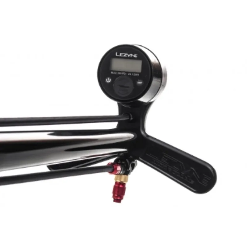 Lezyne Alloy Digital Floor Drive Floor Pump Abs-1 Pro Chuck 220Psi Black