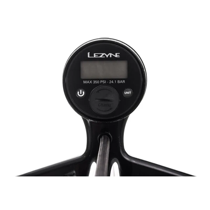Lezyne Alloy Digital Floor Drive Floor Pump Abs-1 Pro Chuck 220Psi Black
