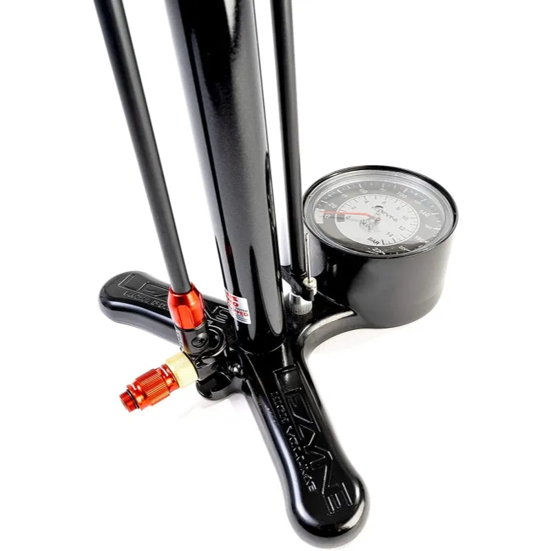 Lezyne Classic Floor Drive 3.5" Floor Pump Abs-1 Pro Chuck 220Psi Black