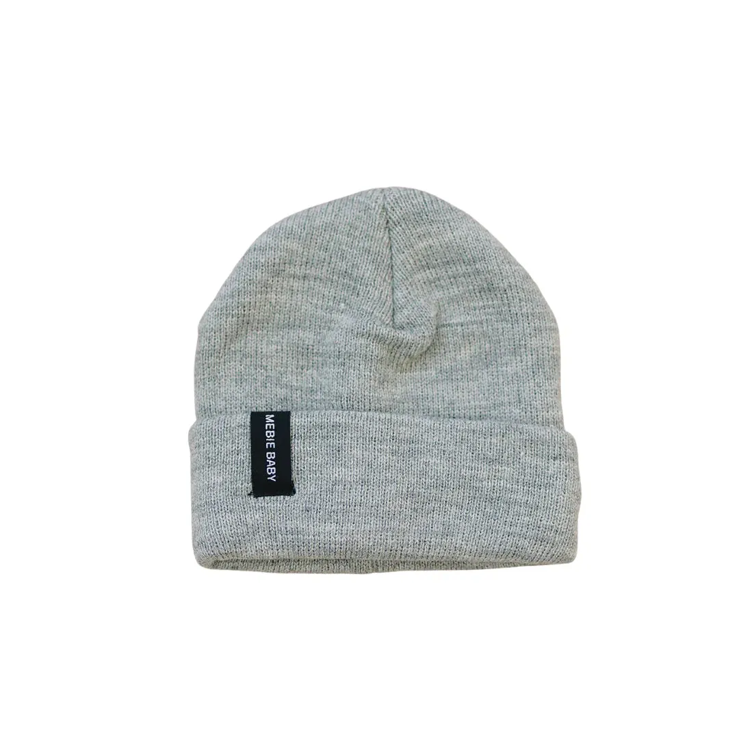 Light Grey Mebie Baby Beanie
