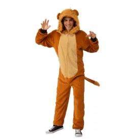 Lion Furry Onesie Adult Costume