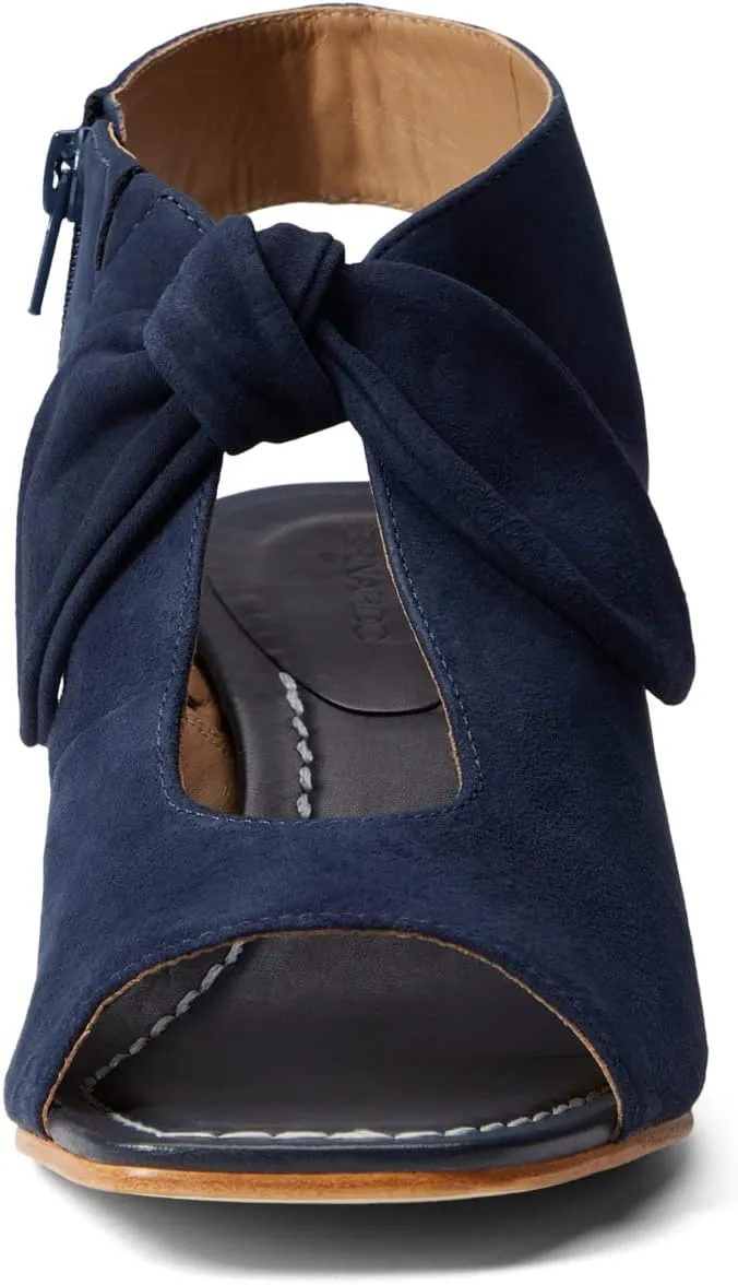 Lizzie Bernardo Sandals, Navy Suede