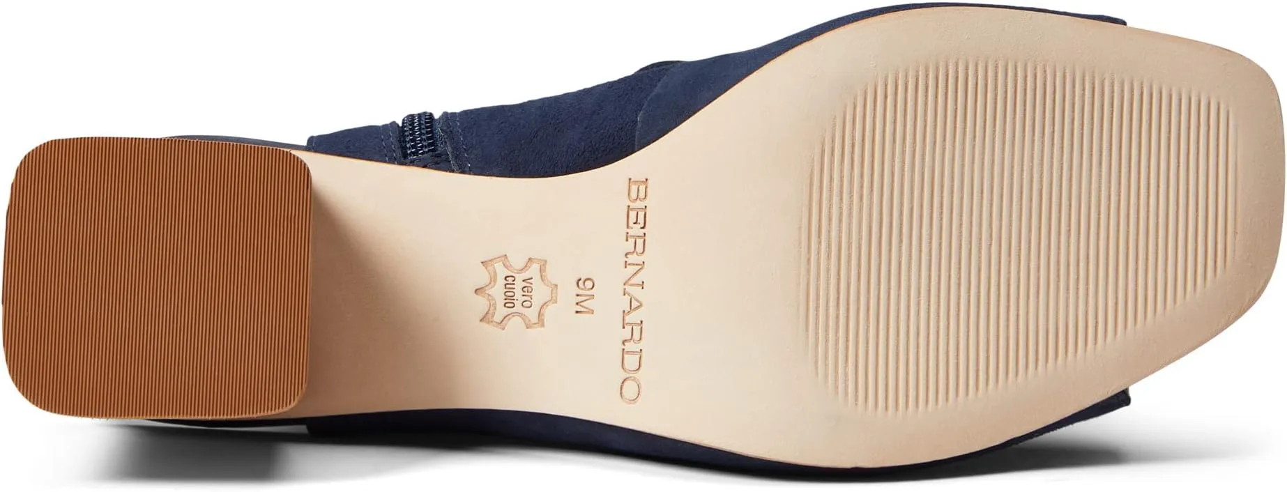 Lizzie Bernardo Sandals, Navy Suede