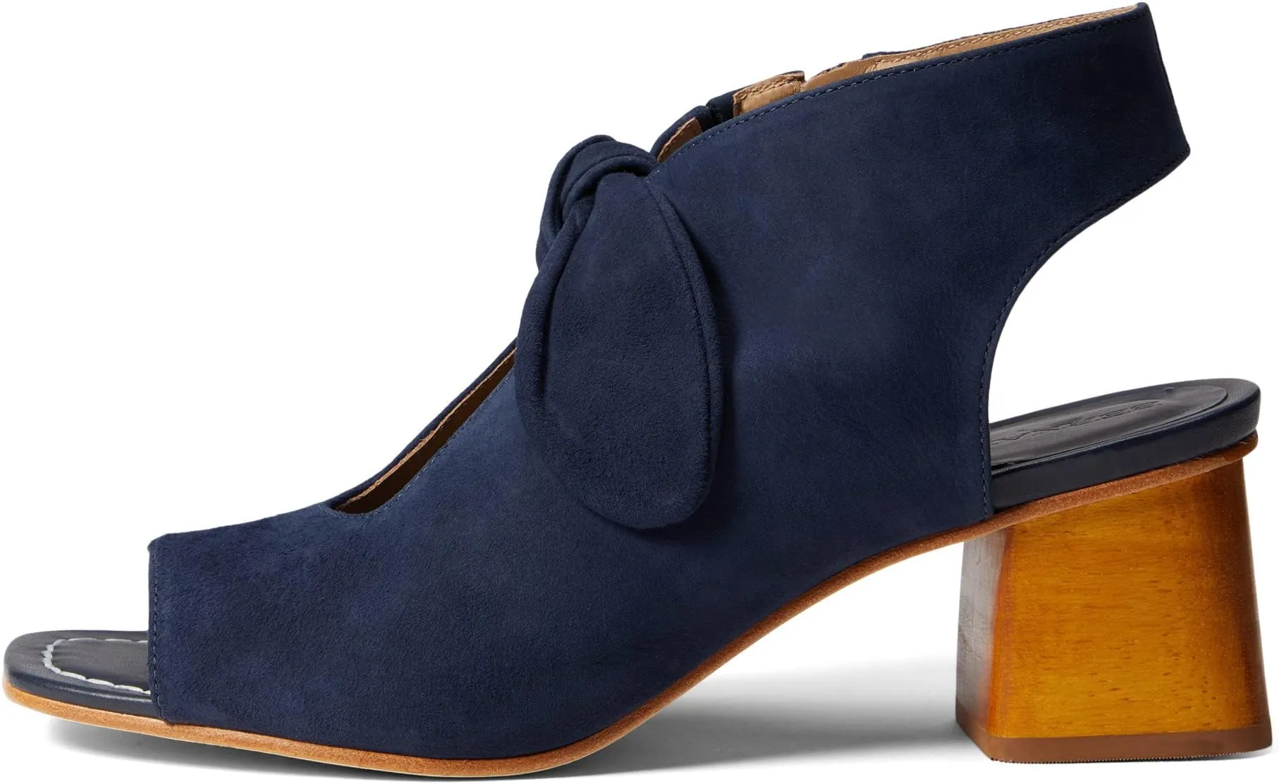 Lizzie Bernardo Sandals, Navy Suede