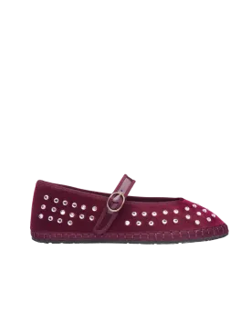 Mae Mary Jane in Burgundy