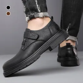 Men's Breathable Retro PU Leather Soft Sole Shoes44% OFF