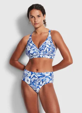 Modern Marina Wide Side Retro - Marina Blue