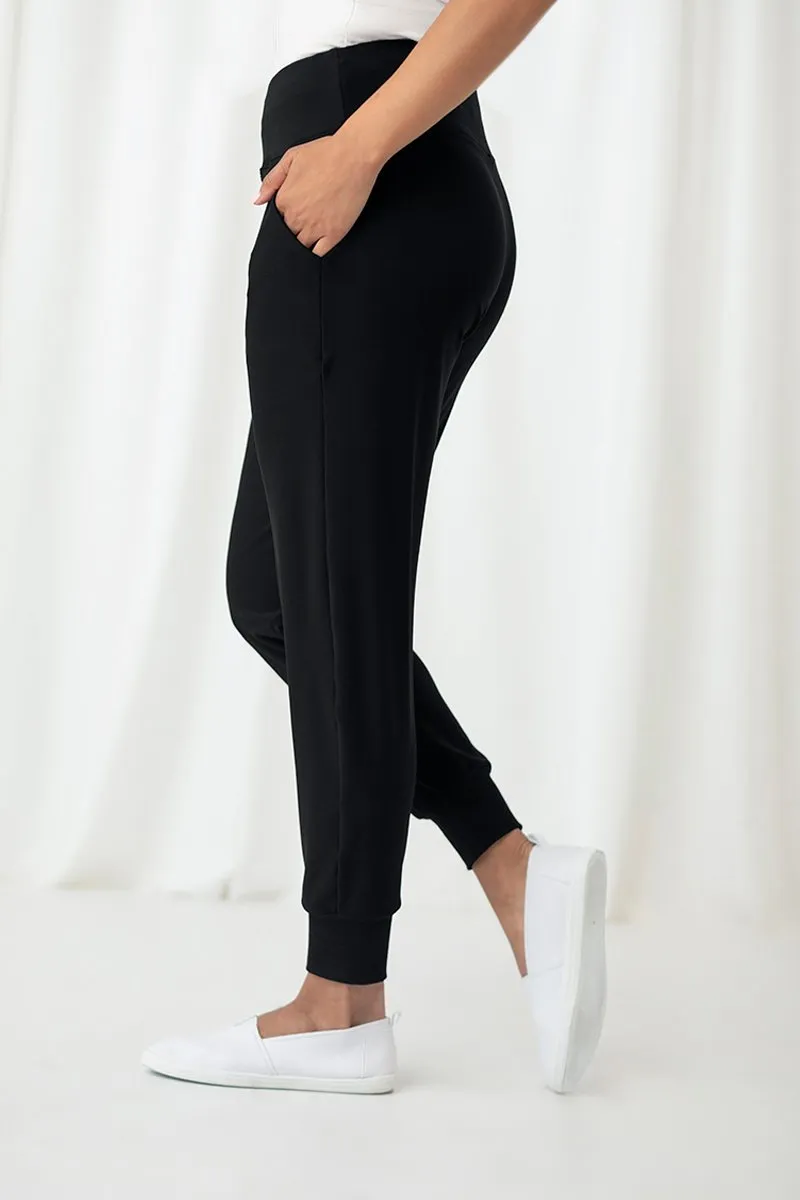 Motion Trim Cuff Jogger | Black