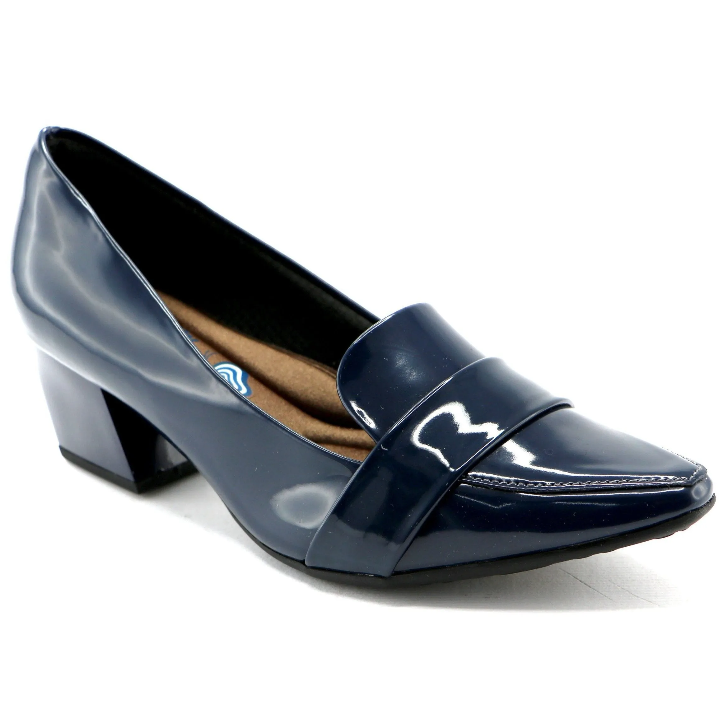 Navy Pat Pumps for Womens (744.039)