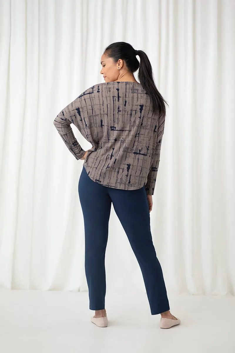 Nu Cinch Top | Drifting Lines Sand