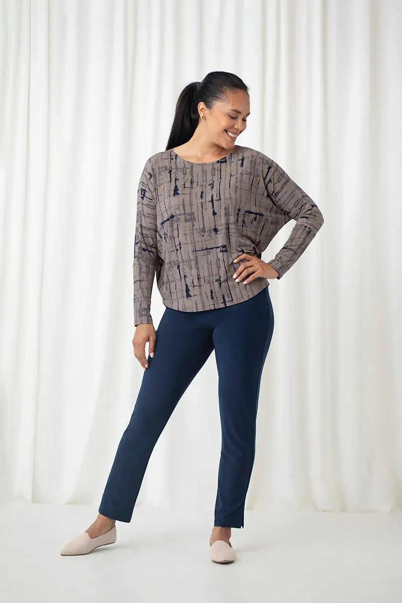 Nu Cinch Top | Drifting Lines Sand