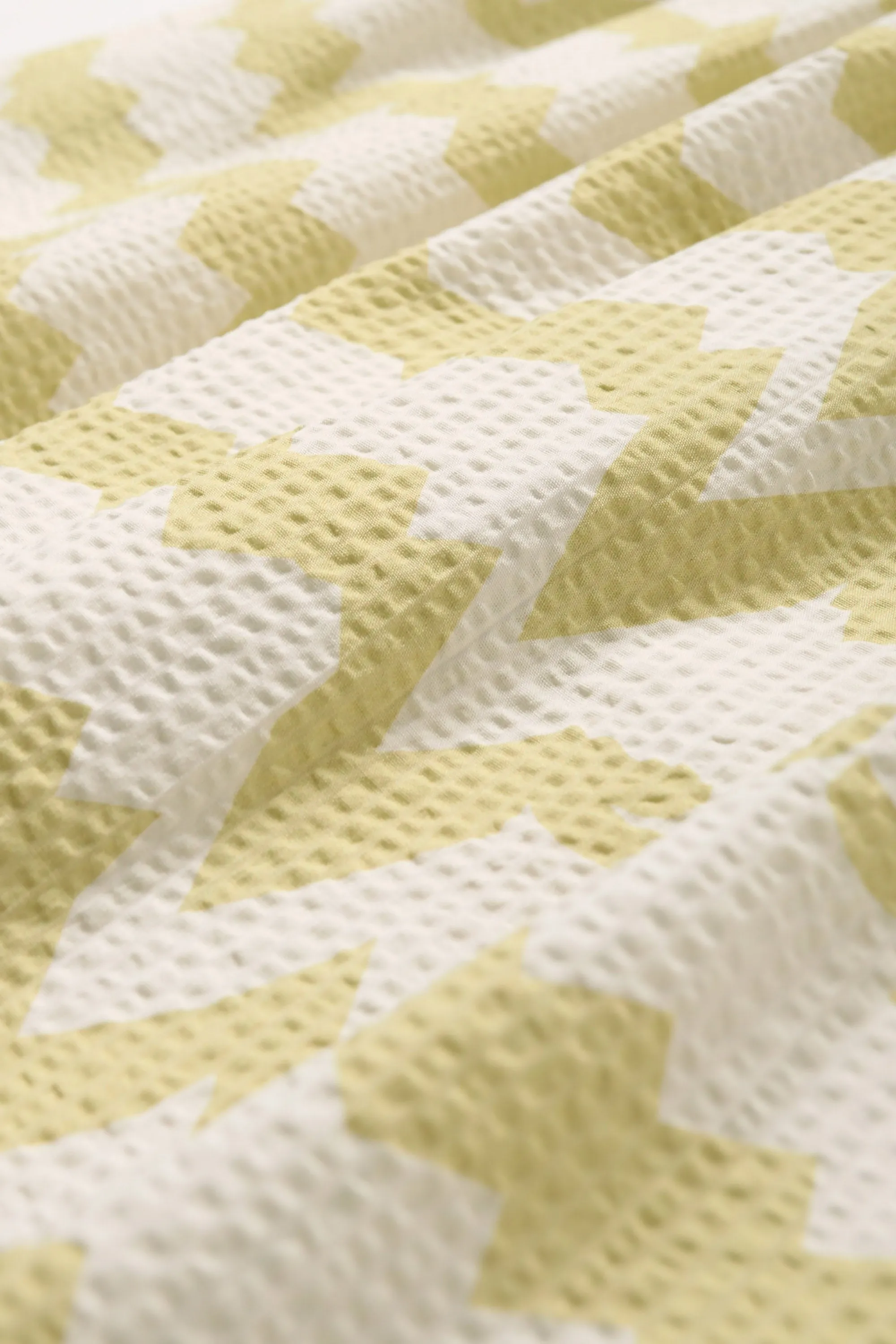 Off Course Shirt Pale Green Print
