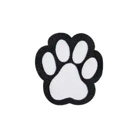 Paw Print Patch - Paw Black/White