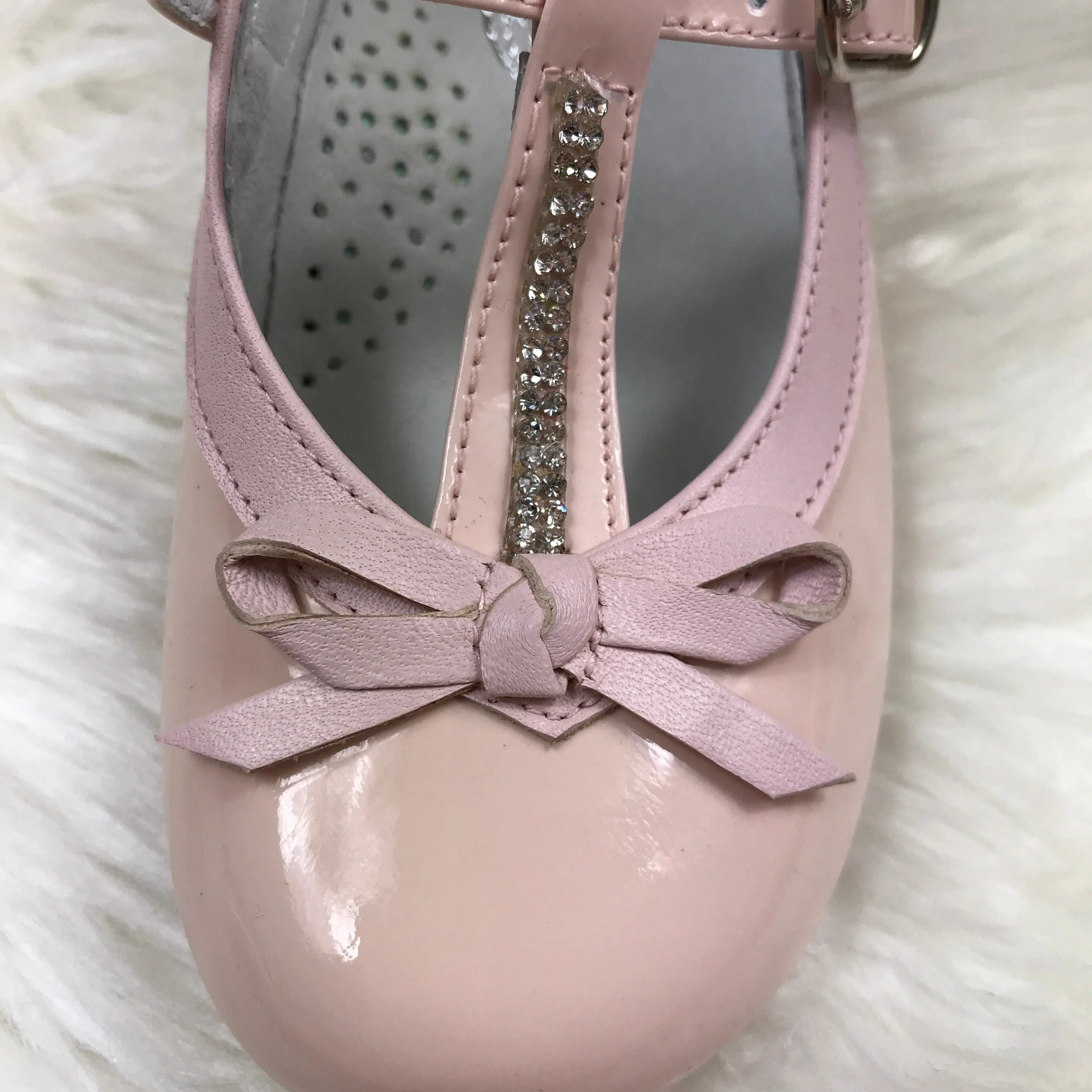 Pink Bambi Patent Leather Shoes