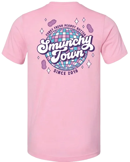Pink Smunchy Town T-Shirt