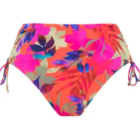 Playa Del Carmen Beach Party High Waist Bikini Bottom