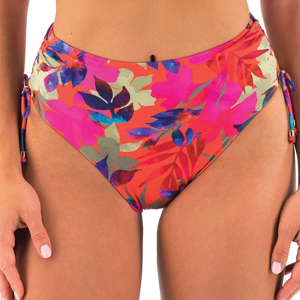 Playa Del Carmen Beach Party High Waist Bikini Bottom