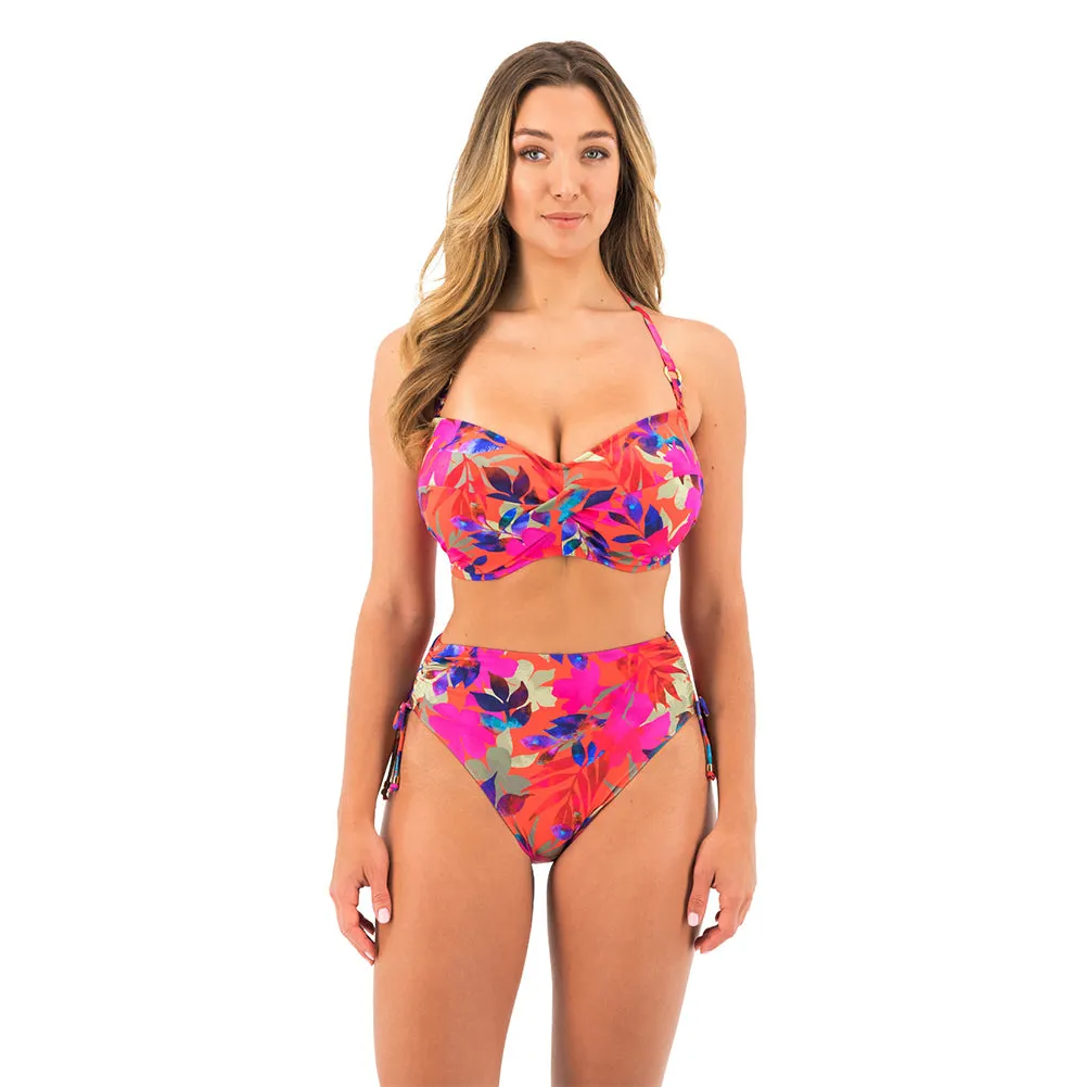 Playa Del Carmen Beach Party High Waist Bikini Bottom