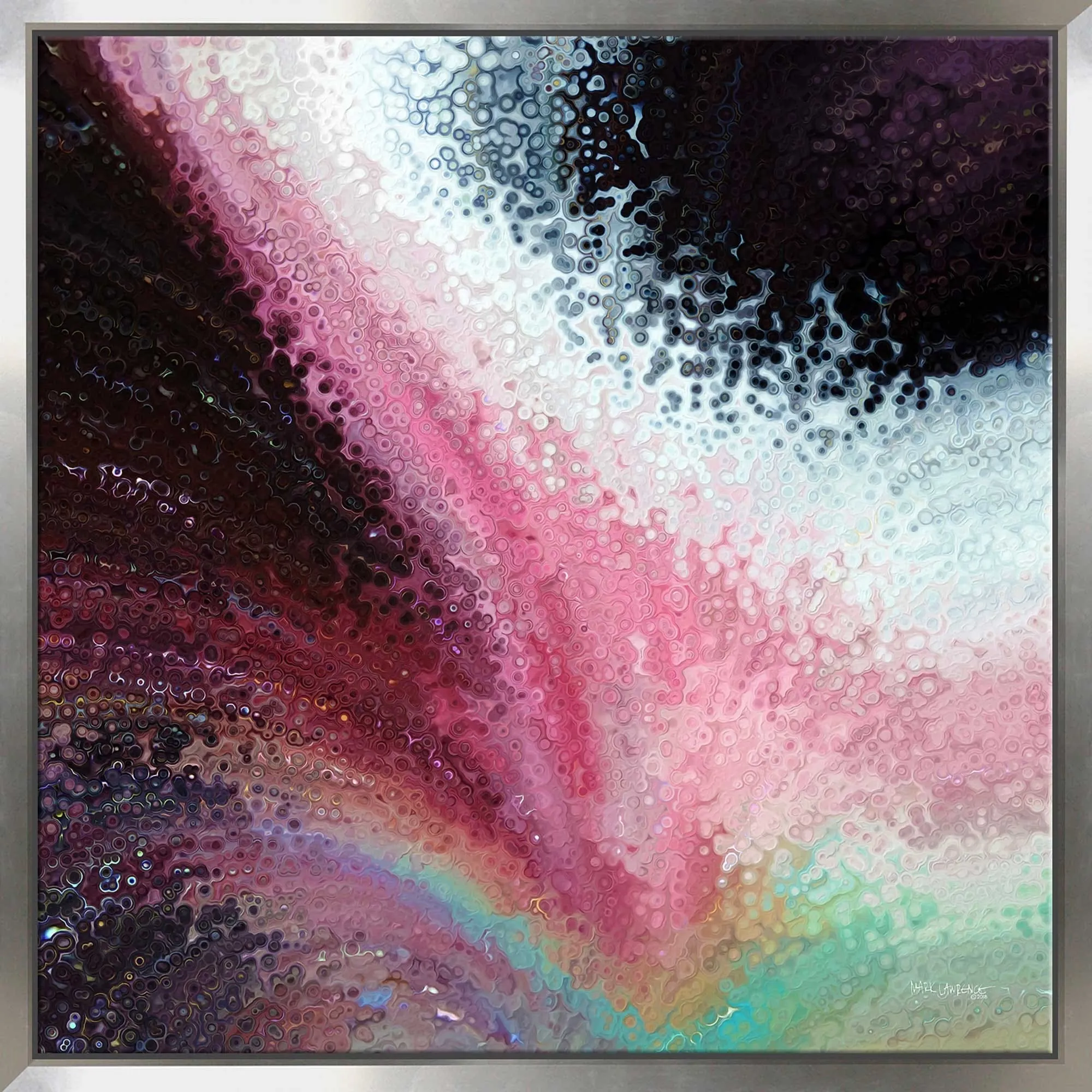 "1 Corinthians 16 14 With Love" Print on Floating Canvas