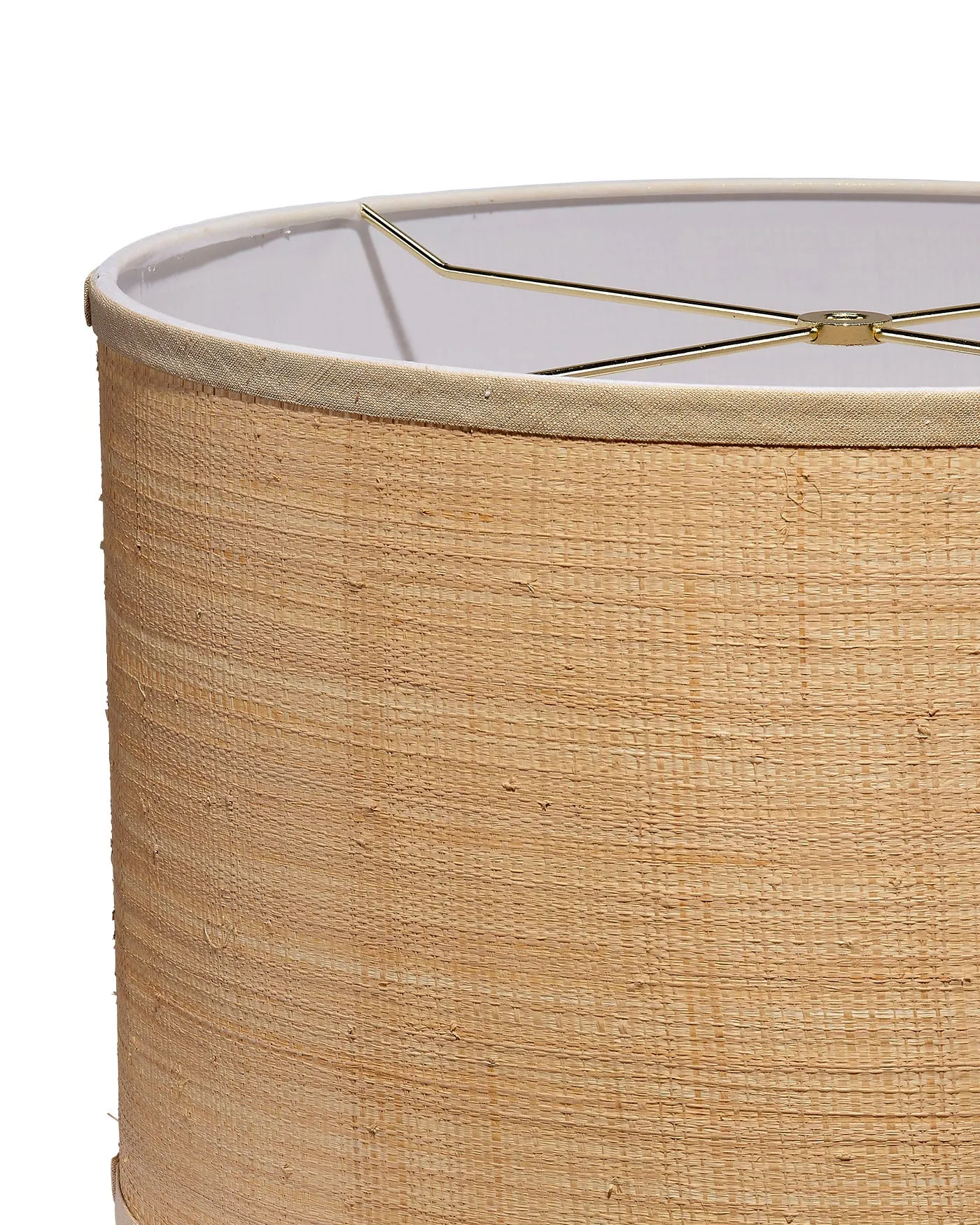 Raffia Drum Shade