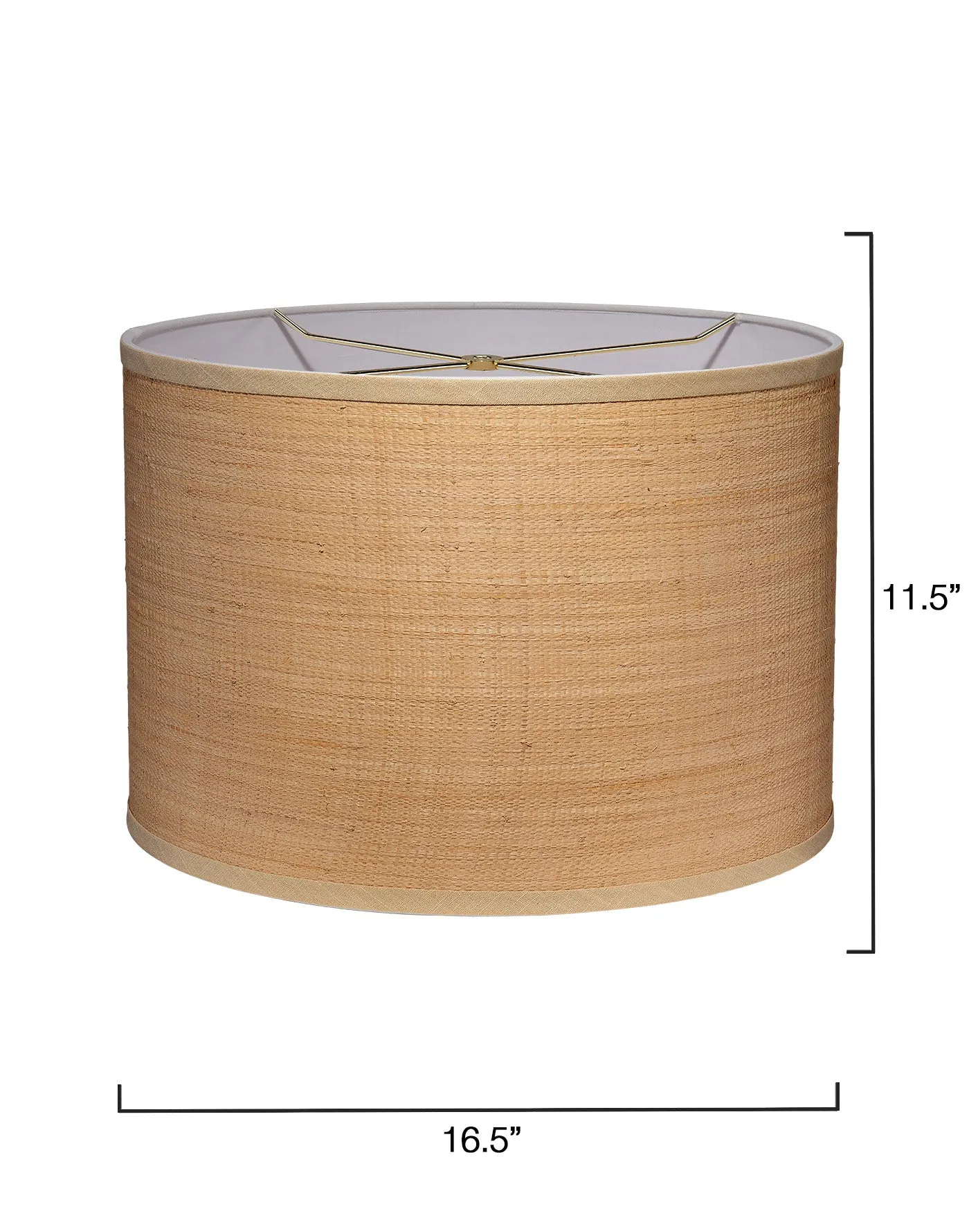 Raffia Drum Shade