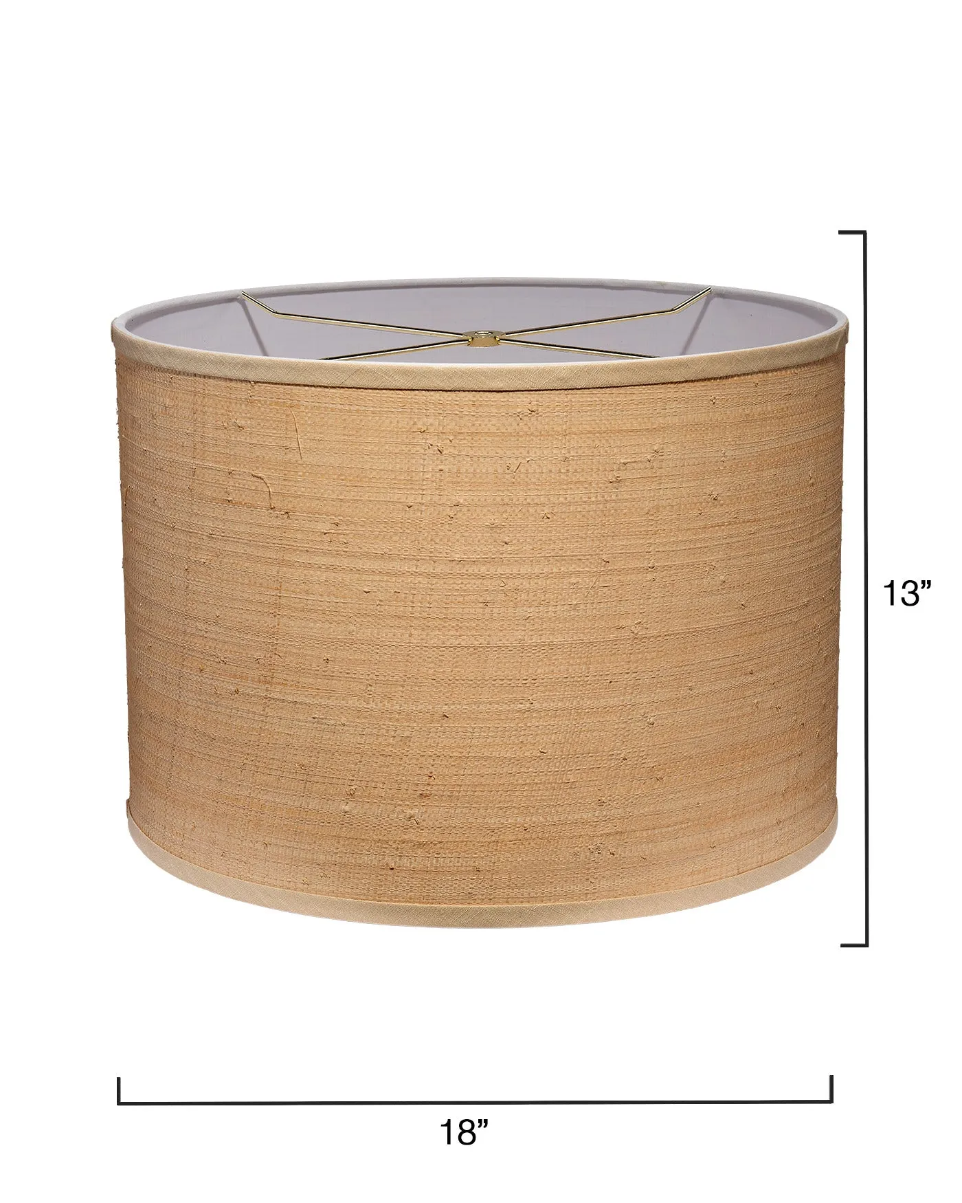 Raffia Drum Shade