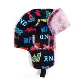 Rock N Nerm Aviator Hat (Black)
