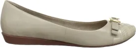 Rockport Shehera Enamel Cap Toe Ballet Womens Pumps