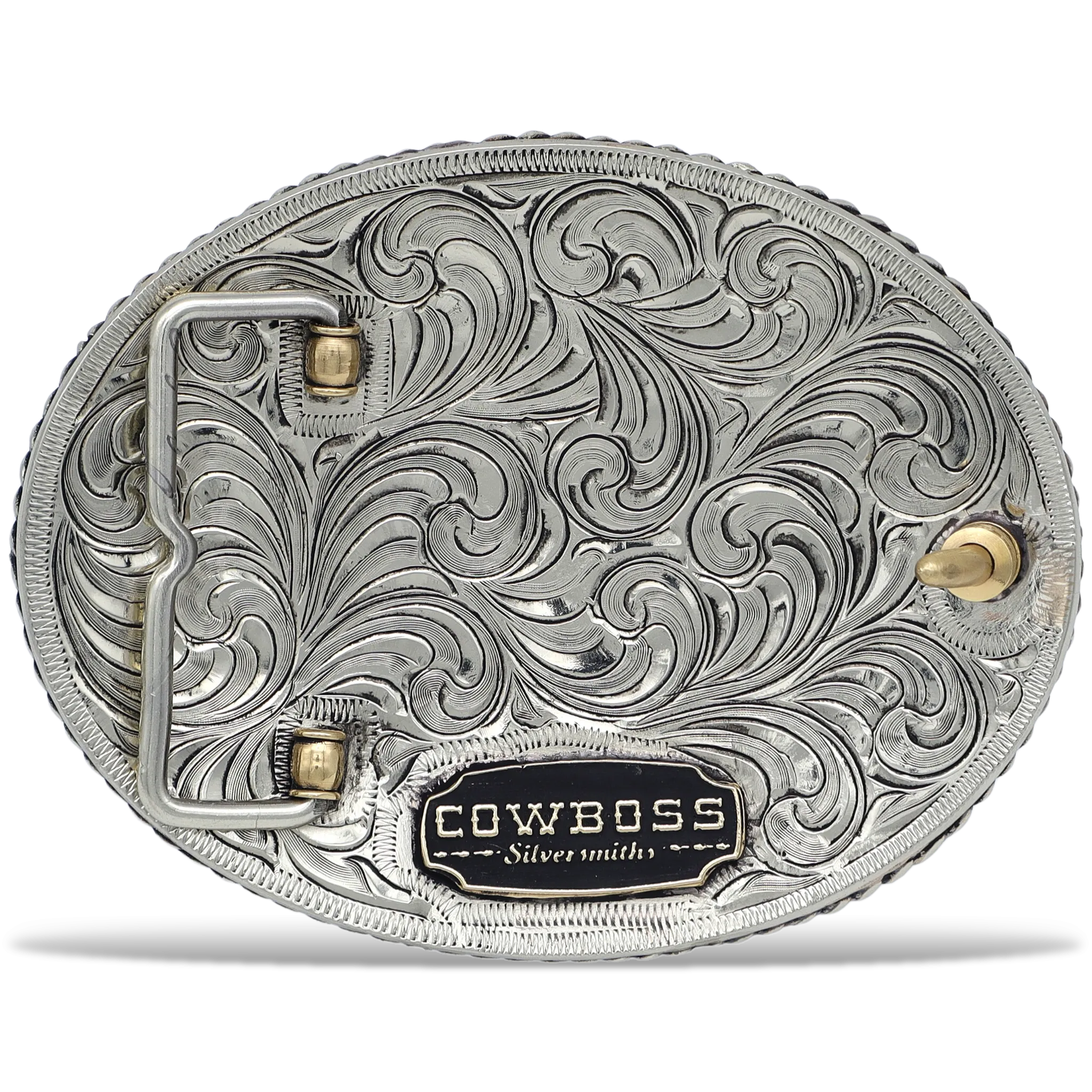 Rope 'N Rosebud Custom Buckle