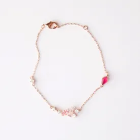 Rose Gold Rosemallow Bracelet