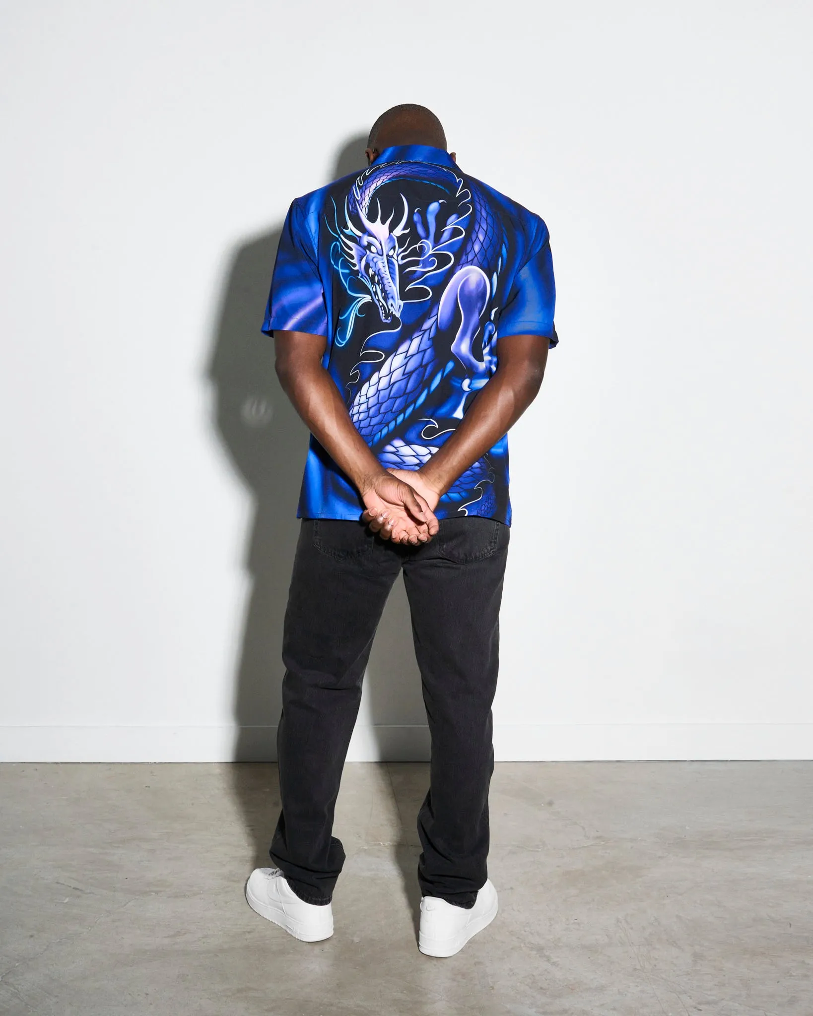 RVD 2001 Night Dragon Button Up Shirt