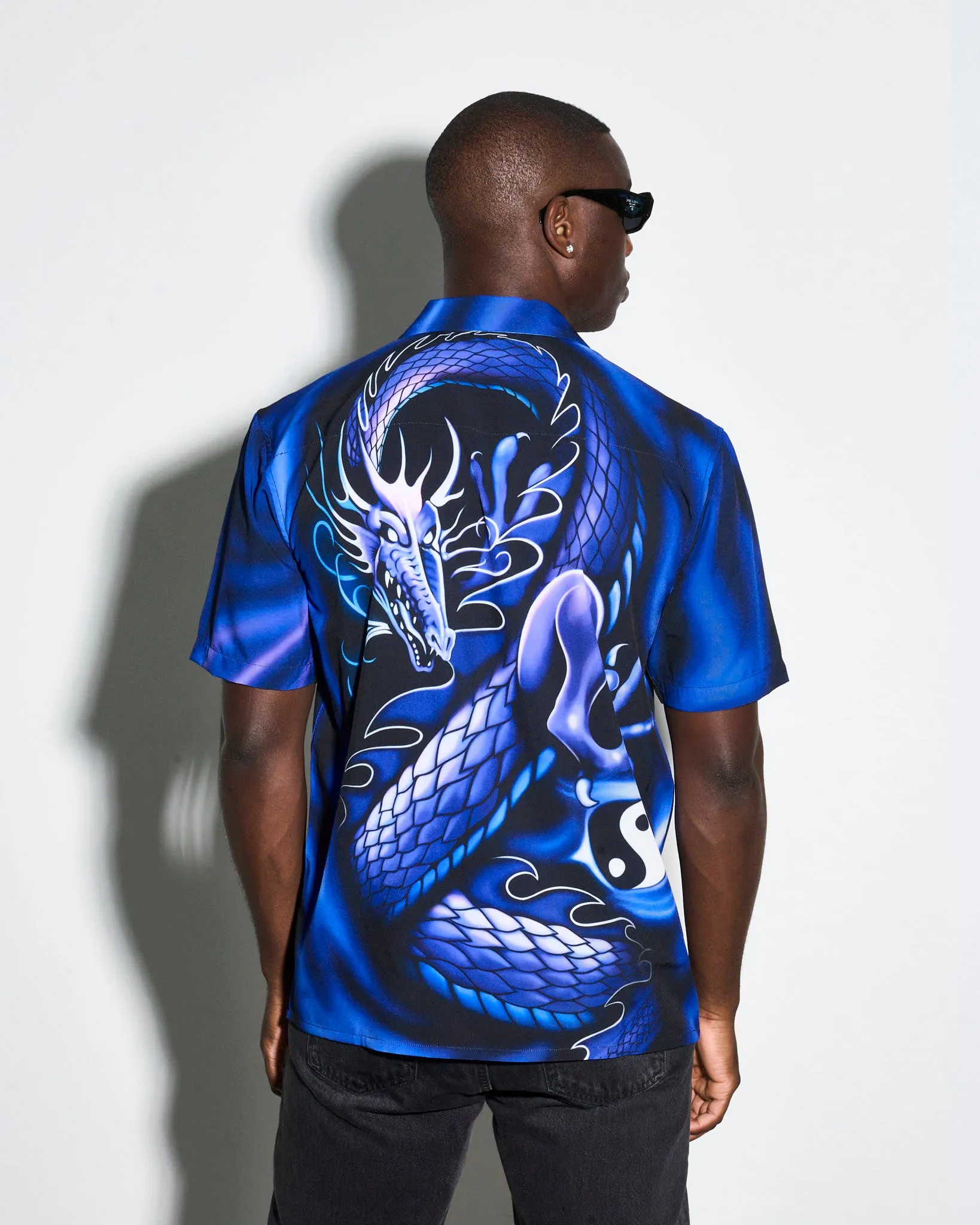 RVD 2001 Night Dragon Button Up Shirt