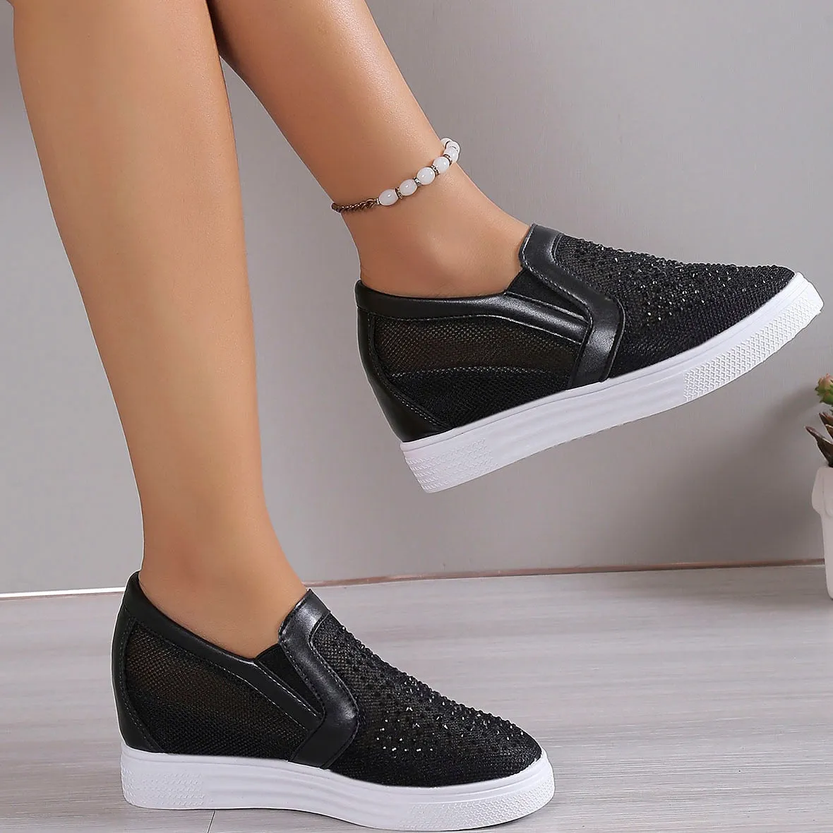 SABRINA -  Modern Sparkle Sneakers