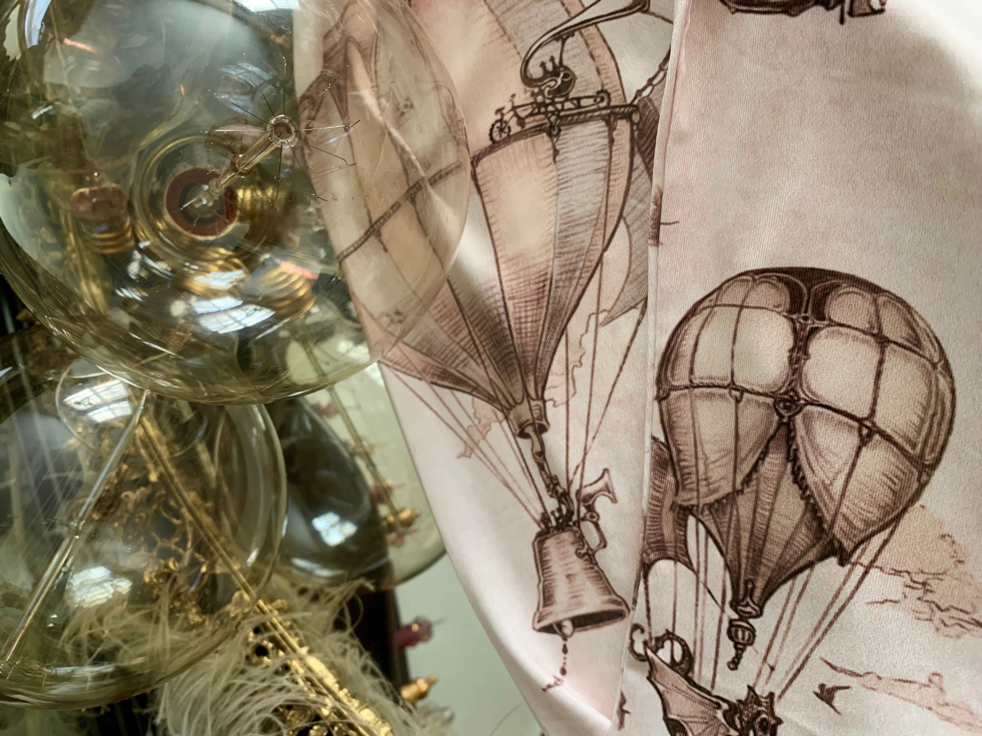 SAMPLE SALE - Vintage Hot Air Balloons by fox savant