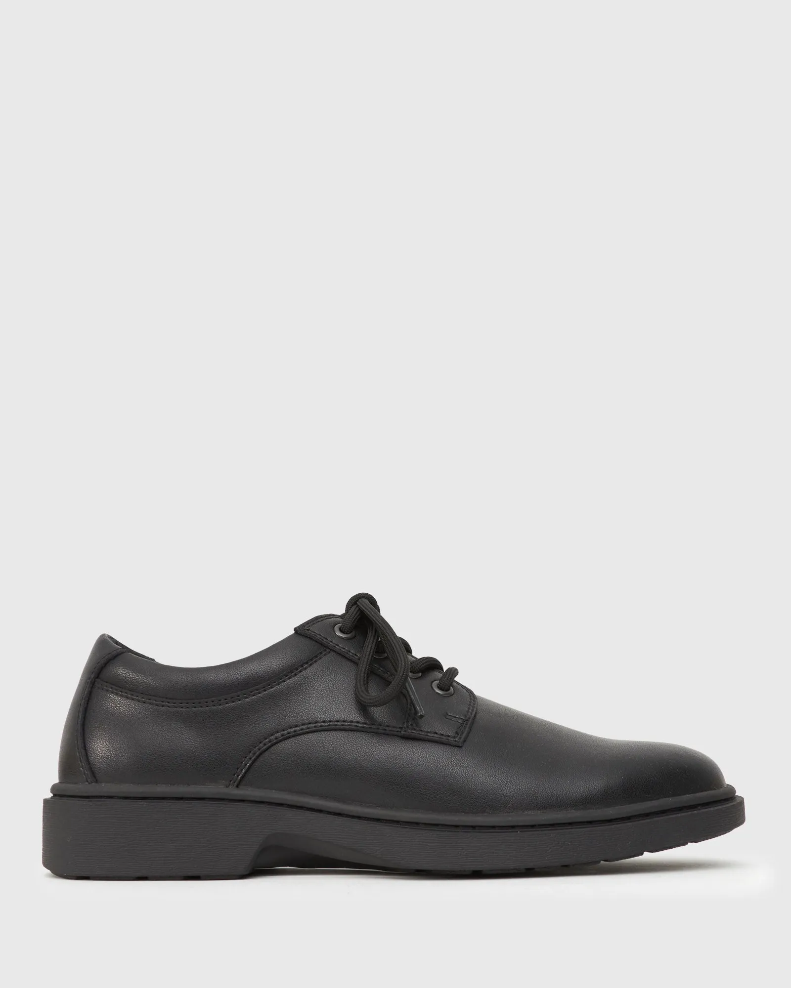 SANTANA E/F Senior Leather School Shoes
