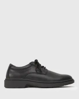 SANTANA E/F Senior Leather School Shoes