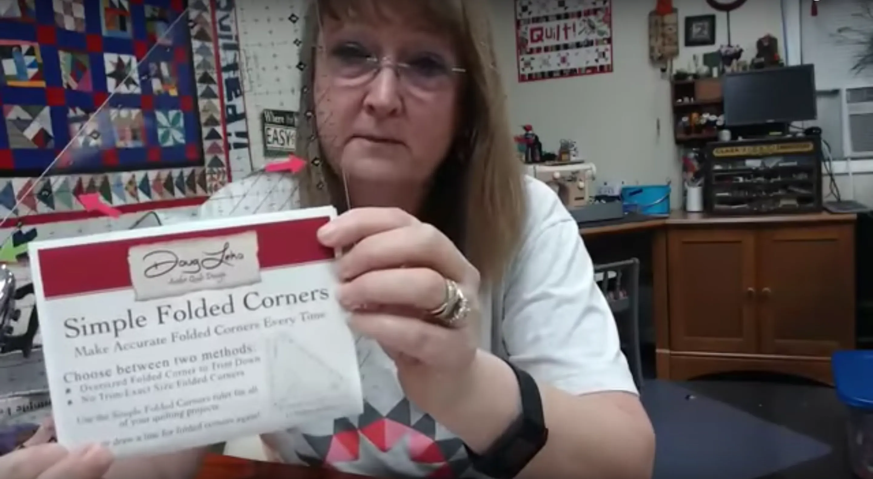 Simple Folded Corners Ruler