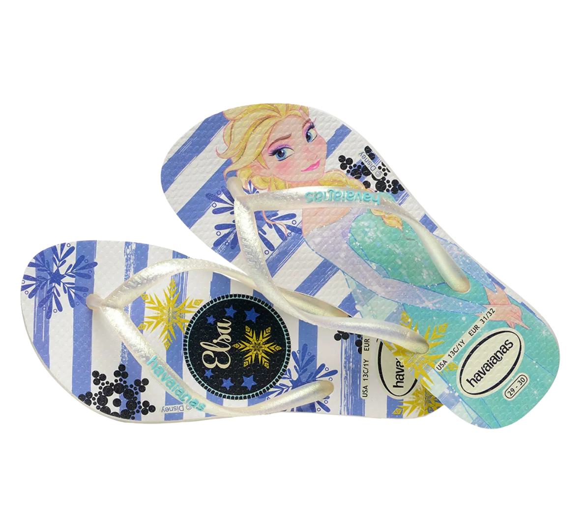 Slim Frozen Flip Flops