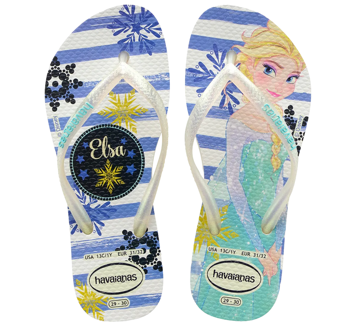 Slim Frozen Flip Flops