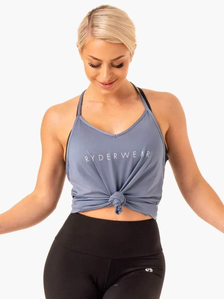 STAPLES SLINKY T-BACK STEEL GREY