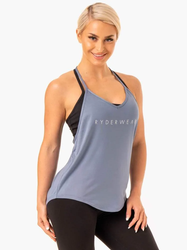 STAPLES SLINKY T-BACK STEEL GREY