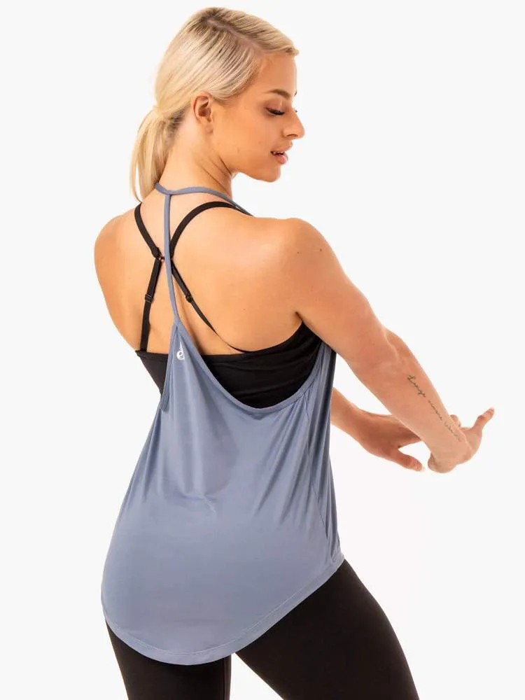 STAPLES SLINKY T-BACK STEEL GREY