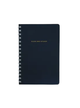 Steady Ring Bound A5 Lined and Blank Notebook